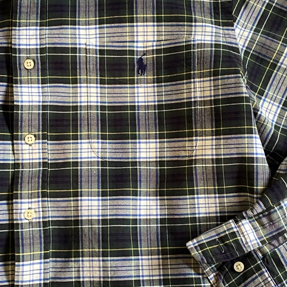 Ralph Lauren Plaid Button Down Shirt XL - Picture 12 of 12